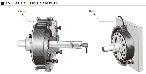CB product installaion as clutch or brake